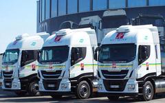 Un 600e camion Iveco au bioGNV pour Jacky Perrenot et Carrefour
