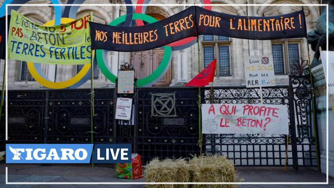À Paris, des centaines de personnes rassemblées pour une «marche des terres»