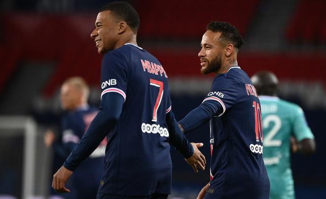 PSG: avant Monaco, Neymar et Mbappé de retour à l'entraînement