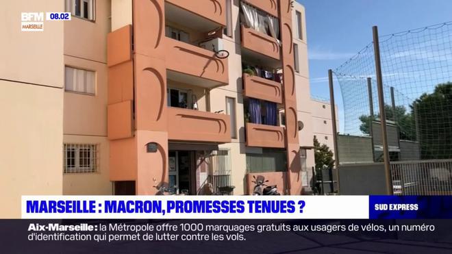 Emmanuel Macron de retour à Marseille: un mois et demi après sa visite, rien n'a changé à la cité Bassens