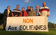 Mobilisation contre un projet d’implantation d’éoliennes à L’Hôtellerie, entre l’Eure et le Calvados