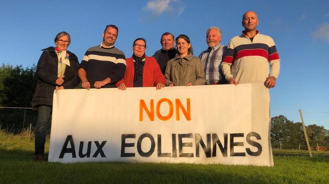 Mobilisation contre un projet d’implantation d’éoliennes à L’Hôtellerie, entre l’Eure et le Calvados