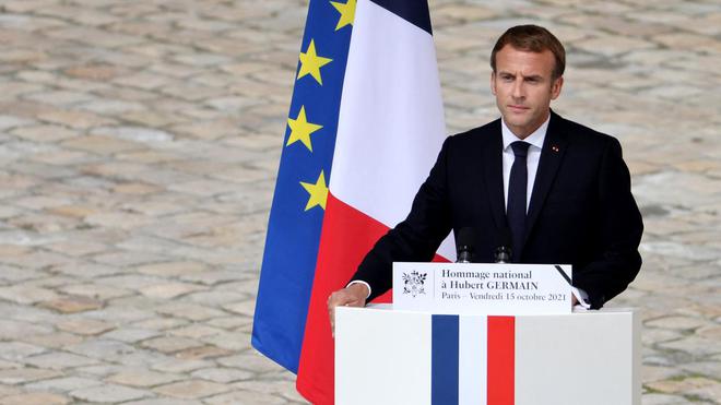 VIDÉO - Hommage national à Hubert Germain : Macron salue "une anthologie d’engagement et de courage"