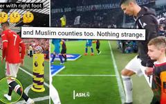 Pourquoi Cristiano Ronaldo entre toujours sur le terrain avec son pied droit
