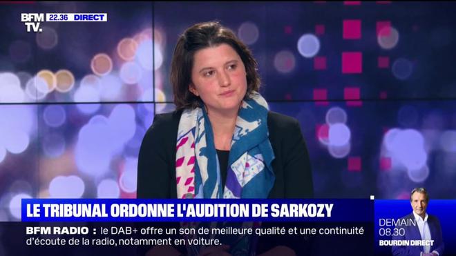 Me Elise Van Beneden (Anticor) sur le procès des sondages de l'Élysée: "Il est normal que Nicolas Sarkozy soit convoqué comme témoin"