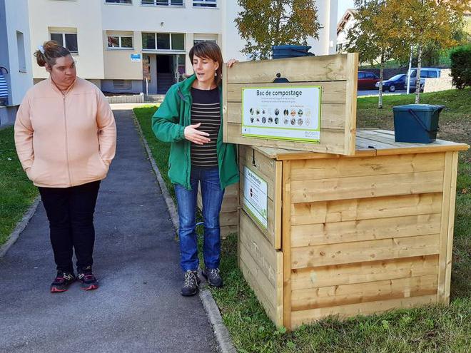 Un site de compostage collectif inauguré à Cornimont