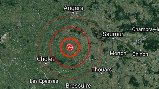 Un tremblement de terre ressenti ce matin près d’Angers.