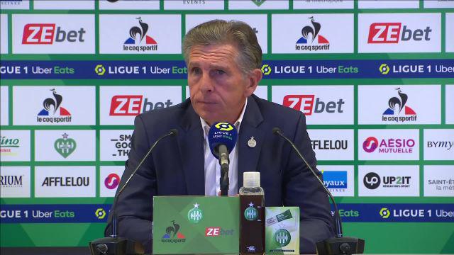 Foot - L1 - Saint-Étienne - Claude Puel (Saint-Étienne) après le nul contre Angers : « Énormes dans l'adversit?