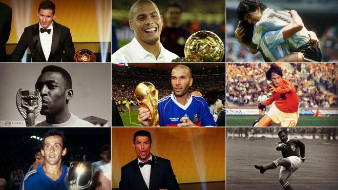 Eto’o 35e, Zidane 4e, Messi 2e : Les 50 meilleurs joueurs de tous les temps dévoilés (sondage)