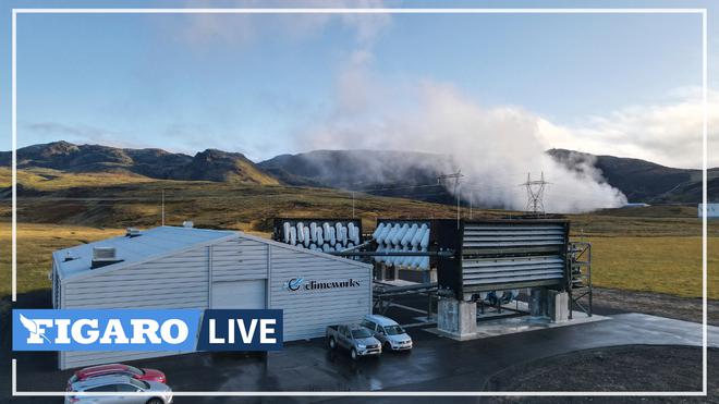En Islande, une usine transforme le CO2 présent dans l’air en roche