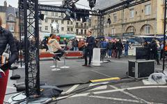 Couac, coulisses, émotion... Julian Bugier était en direct de Dieppe pour le JT de France 2