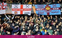 West Ham choqué par les chants antisémites de supporters en route vers la Belgique