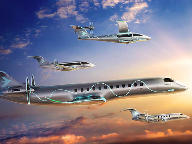 Embraer dévoile 4 concepts d’avions durables