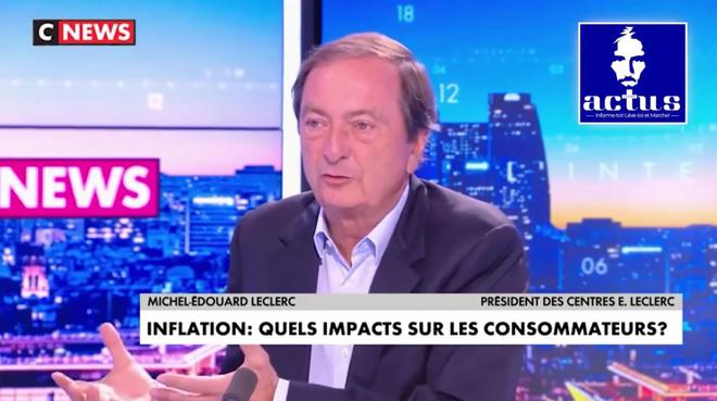 ALERTE INFLATION: Michel-Edouard Leclerc craint une flambée des prix dès ce mois de Novembre