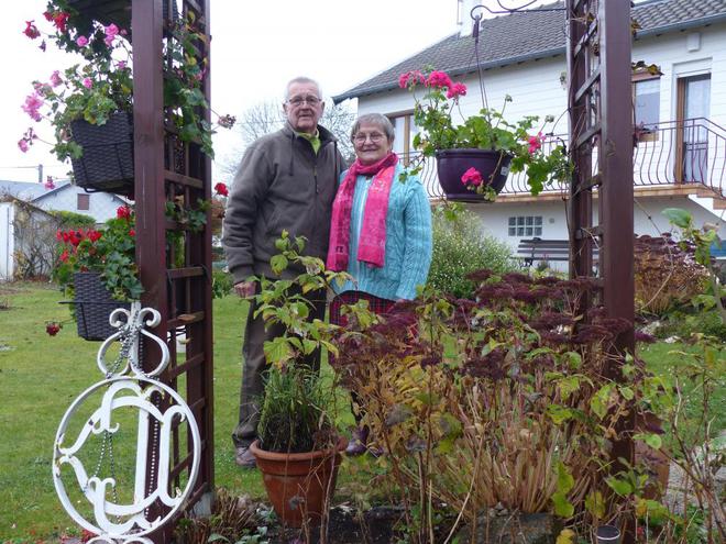 Pour la troisième fois, Marie-France et Bernard Domont remportent le premier prix du concours des maisons fleuries à Saint-Quentin