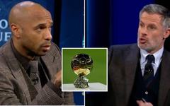 Jamie Carragher et Thierry Henry s’accordent sur le lauréat du Ballon d’Or