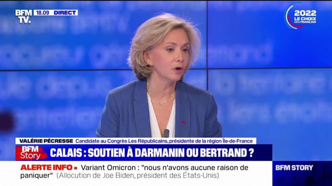 Valérie Pécresse: "Gérald Darmanin se cache derrière l'Union européenne parce qu'on a pris du retard"