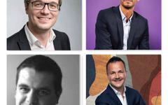 Les nouveaux DG dans l’IT sont Yann Bonnet, Alexandre Révol, Jean-Pascal Macchi et Christophe Negrier