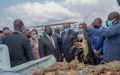 Le Président sud-africain, Cyril Ramaphosa, en visite au Port autonome d’Abidjan
