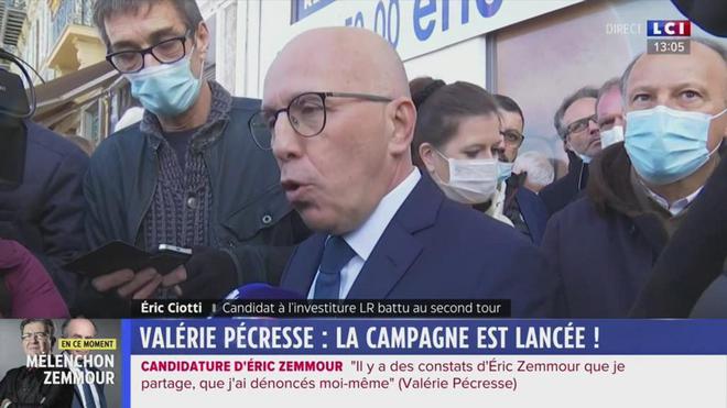 Présidentielle 2022 : 24 heures après la victoire de Valérie Pécresse, Eric Ciotti recadre (déjà) la candidate LR