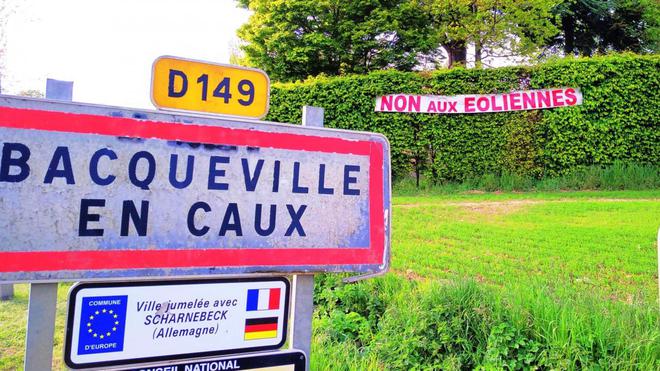 Bacqueville-en-Caux : un collectif de 15 maires rejoint une association contre un projet éolien