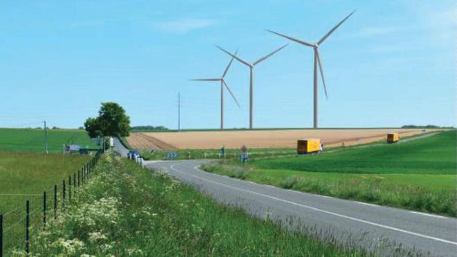 À Amfreville-les-Champs, de l’hydrogène vert produit par les éoliennes