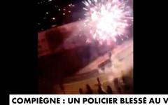 Plusieurs policiers visés par des tirs de mortiers d'artifice à Compiègne dans l'Oise - L’un d’eux a été sévèrement touché au visage - VIDEO