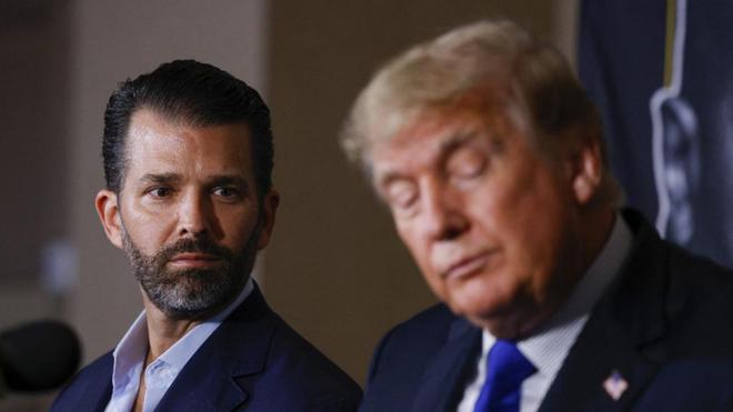 Attaque du Capitole : "Il doit condamner ce merdier !", Donald Trump Jr a supplié son père d'intervenir