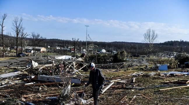 Etats-Unis : Joe Biden part pour le Kentucky, frappé par des tornades dévastatrices