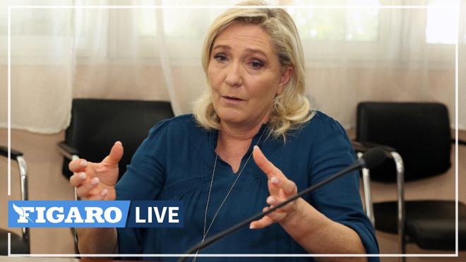 Le passe vaccinal conduit à un «plus grand enfermement» des Français, selon Marine Le Pen