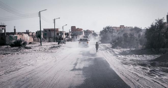 En Égypte, la neige tombe pour la première fois en 10 ans : des photos rarissimes