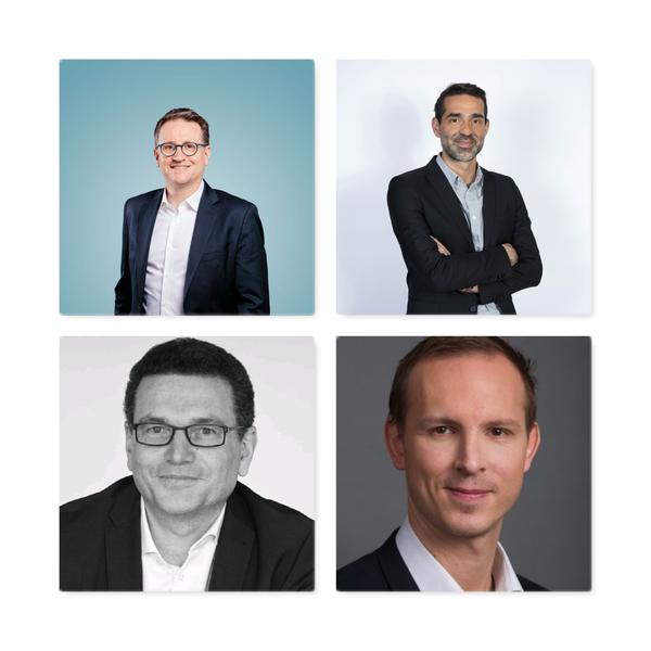 Les nouveaux DG et VP dans l’IT sont Rodolphe Belmer, Jean-Baptiste Pecchi, Helmut Reisinger et Romuald Meresse