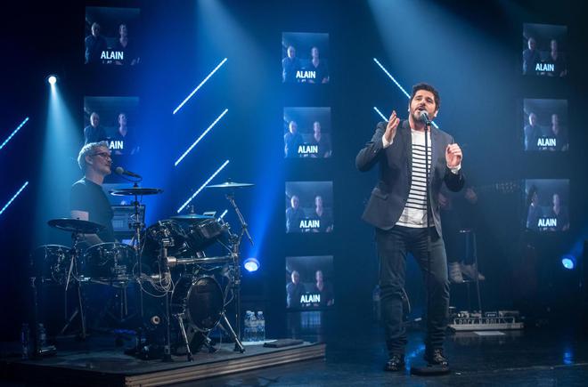 «C’est particulier de chanter devant des écrans»: Patrick Fiori a donné un concert pour ses fans confinés