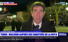 Charles-Anges Ginésy, président du Département des Alpes-Maritimes, explique les raisons de la visite d'Emmanuel Macron dans la vallée de la Roya ce lundi