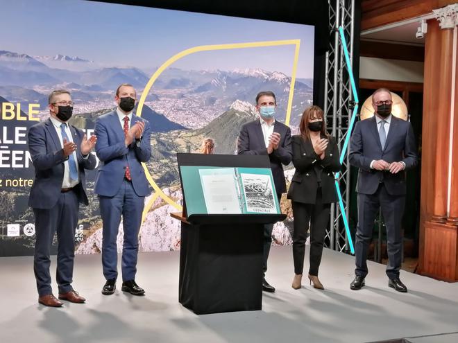 Grenoble officiellement « capitale verte européenne 2022 » depuis ce samedi 15 janvier 2022