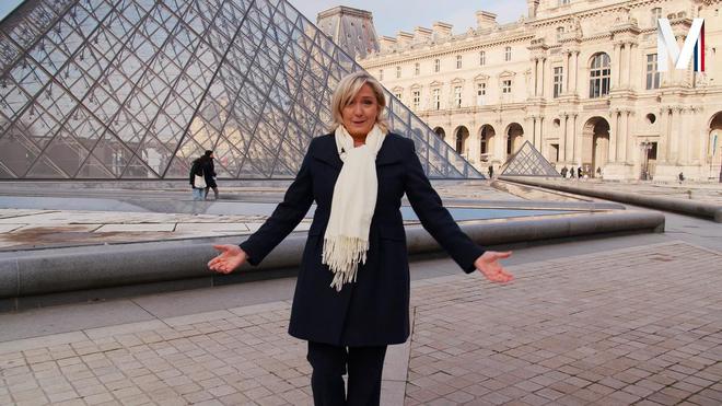 Clip de campagne au Louvre : Marine Le Pen n'avait pas l'autorisation de filmer, affirme le musée