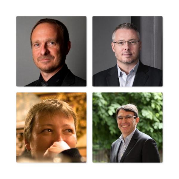 Les nouveaux DSI et CTO sont Patrick Lartigau, Guillaume Belhumeur, Sophie Pfister, et Philippe Sajhau