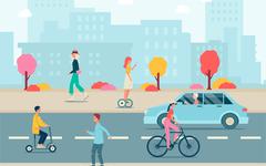 Pollution : les cyclistes et piétons plus exposés que les conducteurs ?