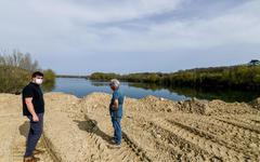 À Cléon, le remblaiement du lac Patin à l’arrêt faute de terres