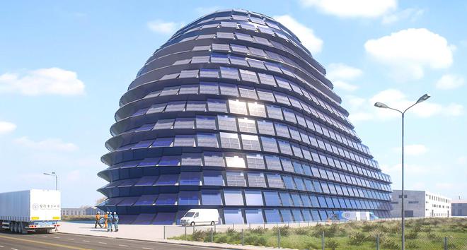 Sun Rock, le bâtiment qui produira 1 million de kWh d’énergie verte par an