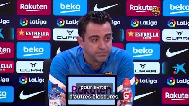 Foot - Espagne - Barça - Xavi (Barcelone) : « Nous devons être bienveillants avec Ansu Fati »