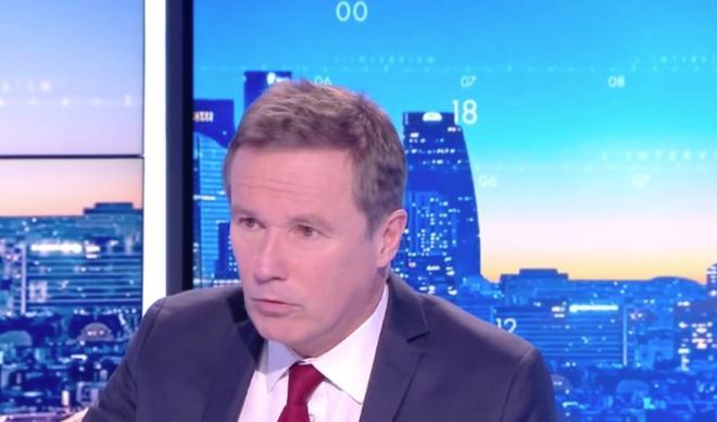 Nicolas Dupont-Aignan à propos d'Emmanuel Macron : «il y a un écœurement  général»