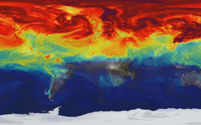 La Terre respire différemment entre l'été et l'hiver