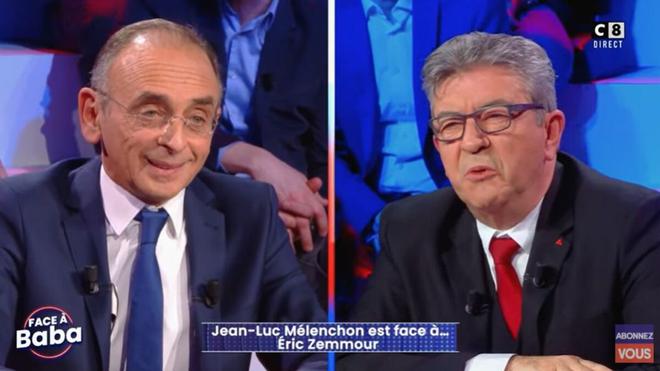 Audiences TV : 1,8 million de téléspectateurs devant le duel Jean-Luc Mélenchon - Éric Zemmour