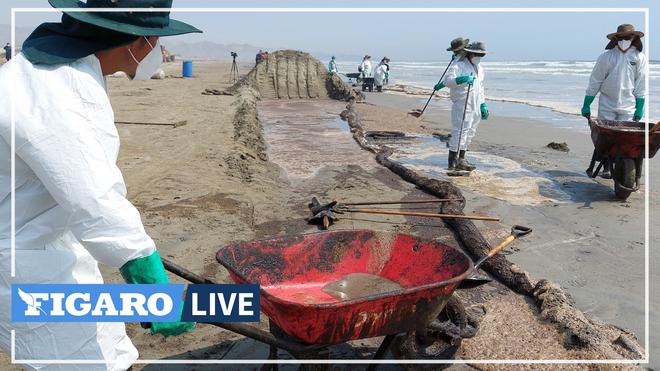 Marée noire au Pérou: le gouvernement double son estimation de pétrole déversé