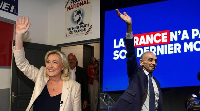 Sondage - Élection Présidentielle en France : Emmanuel Macron en tête, Marine Le Pen et Eric Zemmour à égalité