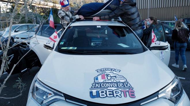 "Convois de la liberté" : que risquent les manifestants qui se rendent à Paris ?