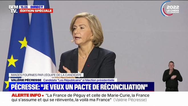 Valérie Pécresse: "Je ne me résous pas à voir la France humiliée en Australie, au Mali ou en Russie"