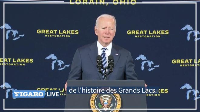 États-Unis: Joe Biden annonce 1 milliard de dollars d'investissement pour le nettoyage et la restauration des Grands Lacs