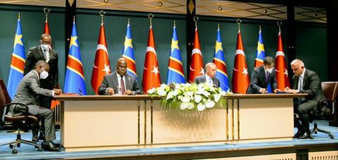 La RDC et la Turquie signent plusieurs accords dans les domaines de la défense, Transport, infrastructures et économiques